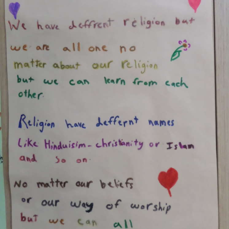 Poem on religion.